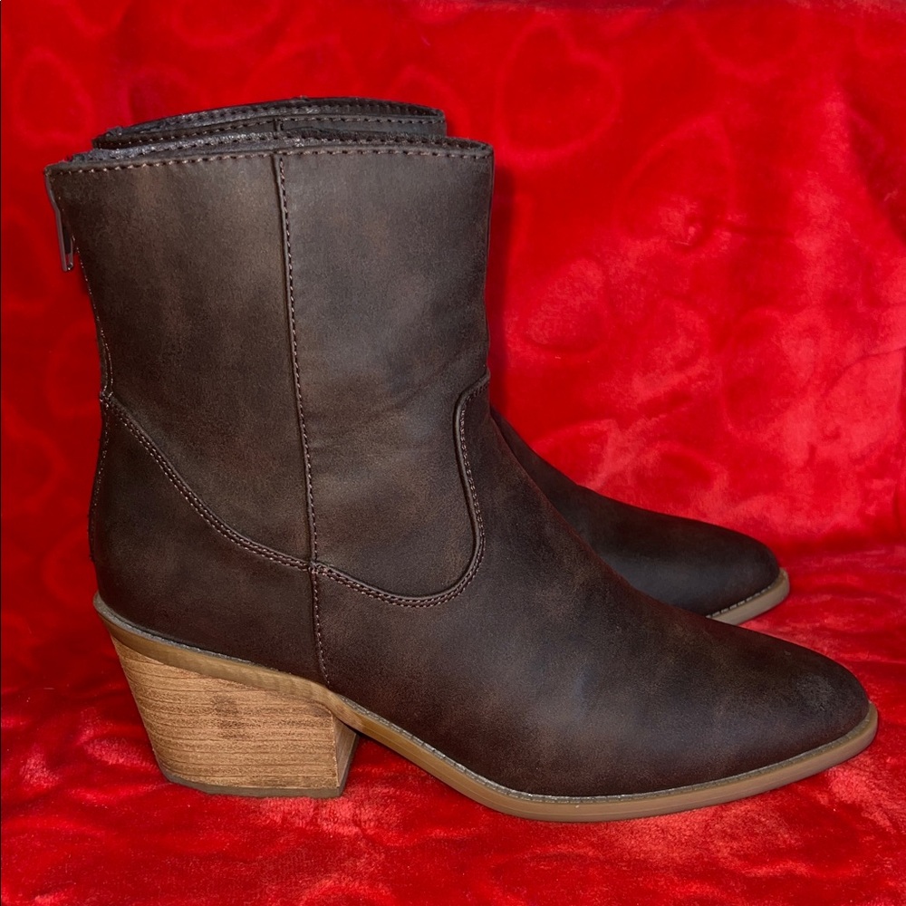 Roper ROWDY Dark Brown Heeled Boots